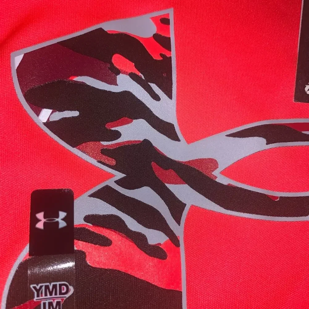 UNDER ARMOUR Boys' UA Tech Hybrid Printed T-Shirt